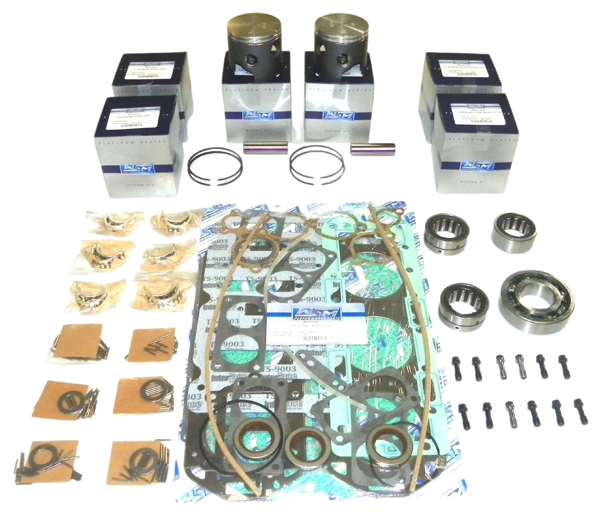 New Outboard Powerhead Rebuild Kit - Mercury & Mariner 135-150 HP 2.0L 6-Cylinder (1992-1999)