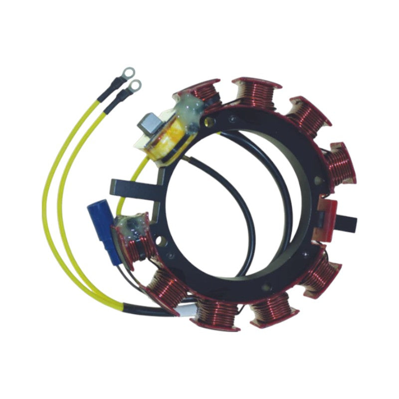 New CDI Johnson & Evinrude 1985-1987 Stator 46 Cyl., 35 amp w 35 amp Upgrade Kit 120-150 HP Part # 173-4291