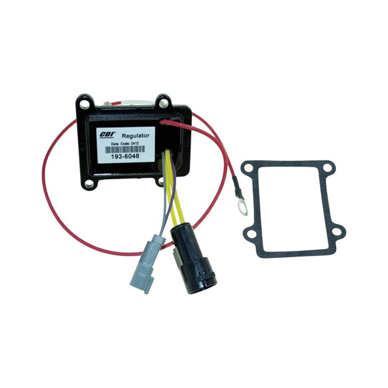 New CDI Johnson & Evinrude 90-175 HP 60° 35 Amp Outboard Rectifier Regulator Part # 193-6048