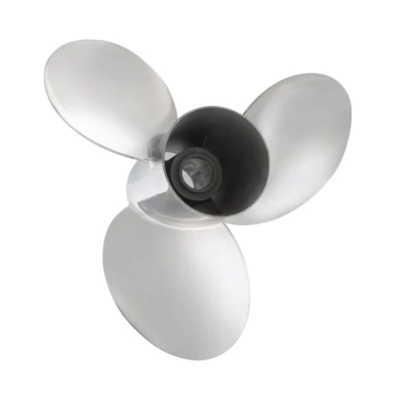 New EMP 115 HP & Up Stainless Steel 3-Blade Propeller • 4-3/4 Hub (E Series) • Standard Rotation