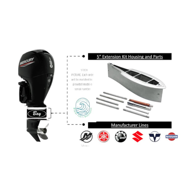 New Mercury 100-115HP 4-Stroke Outboard Extension Kit