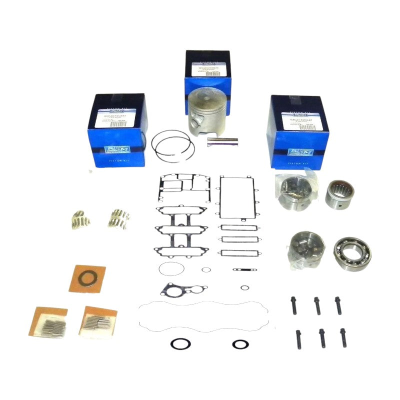 New Outboard Powerhead Rebuild Kit - Mercury & Mariner 75/90/115 HP 3-CYL 1.5L DFI/Optimax (2004 & Up)