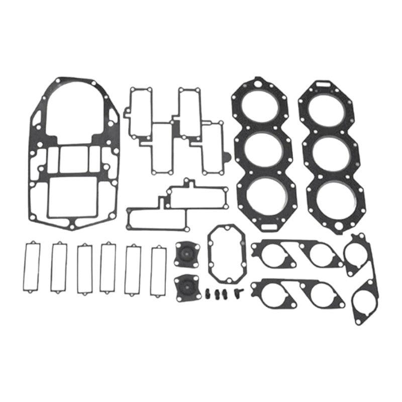 New Red Rhino _ Johnson & Evinrude 1986-1987 200-250 HP V6 Small-Bore Outboard Powerhead Gasket Kit OEM # 398172