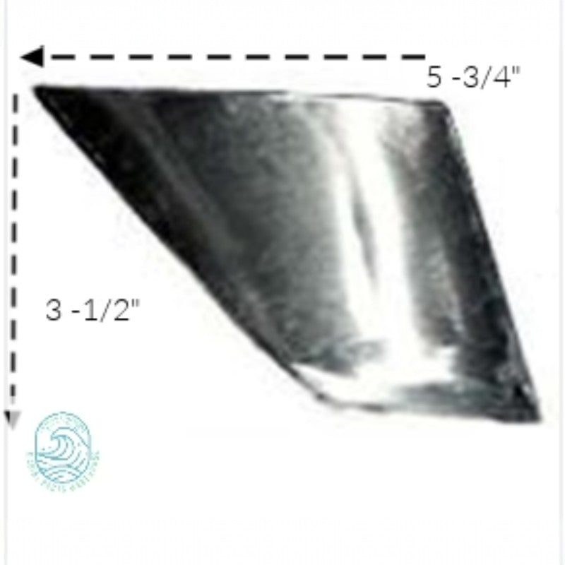 New Skeg Depot _ Mercury & Mariner 1996 & later 18-25 HP 2-Stroke Replacement Outboard Skeg