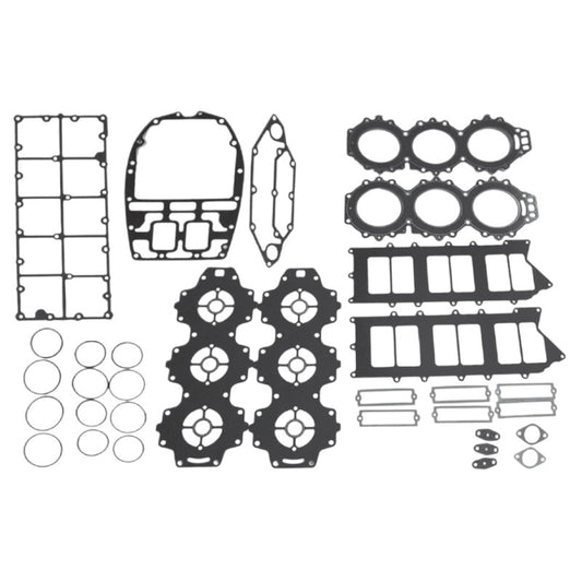 New WSM / Yamaha 1990-1996 V6 3.1L 200/225/250 HP Outboard Powerhead Gasket Kit OEM # 61A-W0001-A1-00