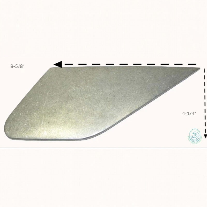 New WSM _ Johnson & Evinrude Swept Back 50-70 HP Looper HP 2-Stroke Replacement Outboard Skeg