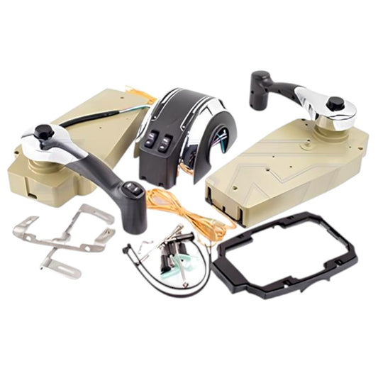 New WSM _ Mercury Dual Outboard Binnacle Mount Control Box Assembly # 883711A02, 8M0041426, 8M0075245