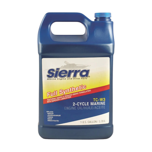 New _ OEM Sierra Full Synthetic TC-W3 2-Stroke Outboard Oil Part # 18-9540-2