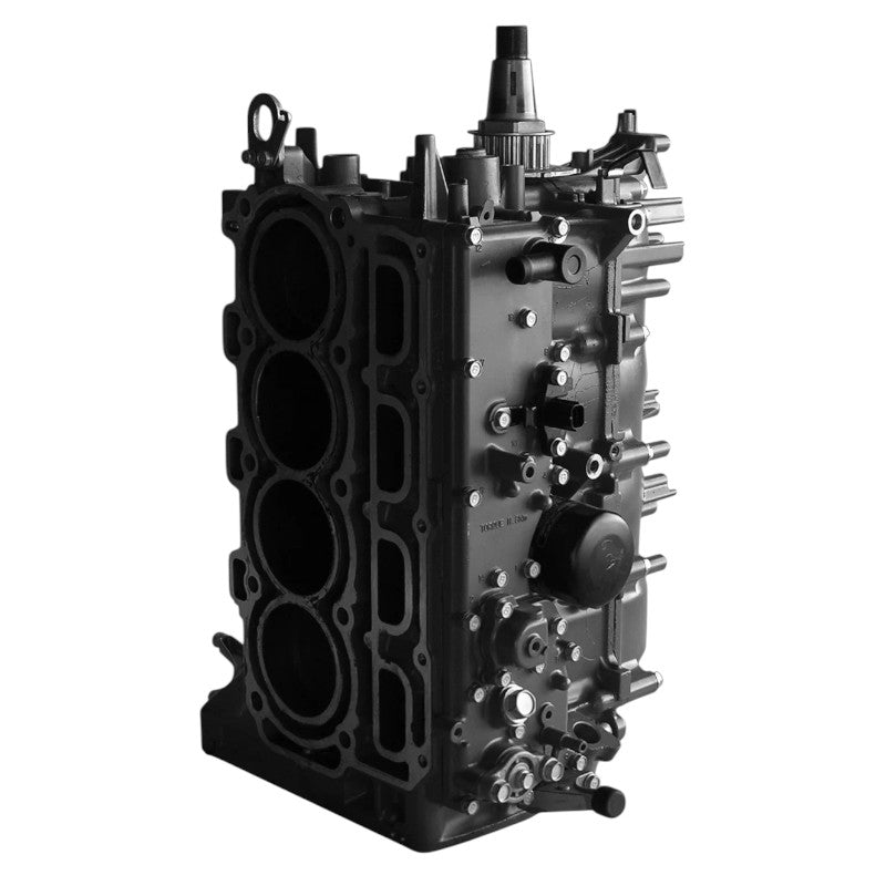 Remanufactured Yamaha 115 HP 4-CYL 4-Stroke Outboard Short Block, 2000-2014
