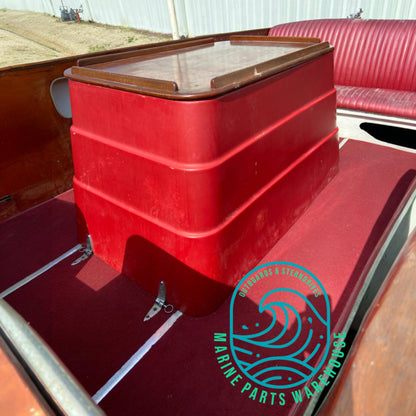 1954 HIggins 17' Runabout Boat