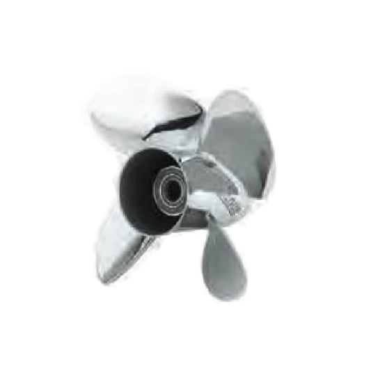 New BRP  OEM Stainless Steel 4-Blade Rogue w Rubber Hub 40 140 HP, 2 Stroke 13 Spline