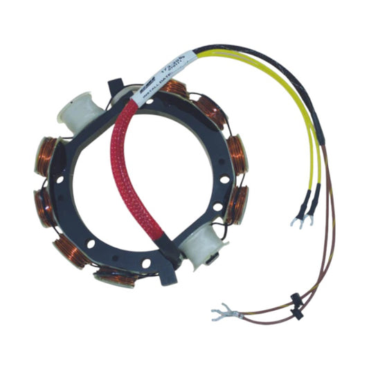 New CDI  Johnson & Evinrude 1973-1977 Stator 4 Cyl., 12 amp, PP4 Screw Terminal Power Pack, No RPM Limit 85-140 HP Part # 173-2099