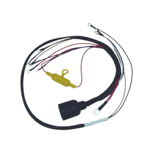 New CDI  Johnson & Evinrude 1976-1978 Wiring Harness 6 Cyl. 150-235 HP Cross Flow Engines, Round Plug OEM # 413-9917