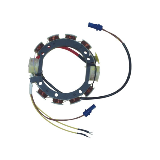 New CDI  Johnson & Evinrude 1978-1987 Stator 46 Cyl., 9 amp Cross Flow Engines 85-235HP Part # 173-3672