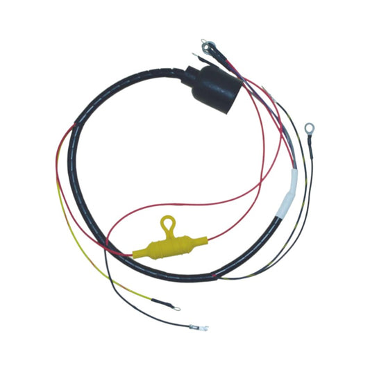 New CDI  Johnson & Evinrude 1978 Wiring Harness 2 Cyl. 55 HP Cross Flow Engines, Round Plug OEM # 413-9913