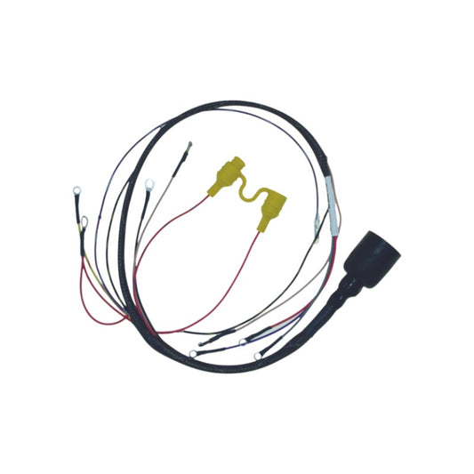 New CDI  Johnson & Evinrude 1978 Wiring Harness 4 Cyl. 85-140 HP Cross Flow Engines, Round Plug OEM # 413-1975