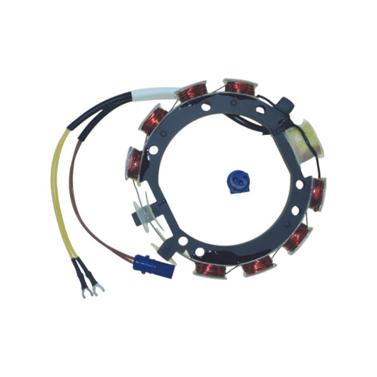 New CDI  Johnson & Evinrude 1979-1990 Stator 3 Cyl., 9 amp 60-75 HP Part # 173-3724