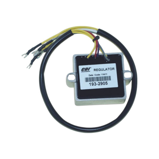 New CDI  Johnson & Evinrude 1984 Voltage Regulator 10 amp 6 Cyl. 150 & 235HP Part # 193-2905