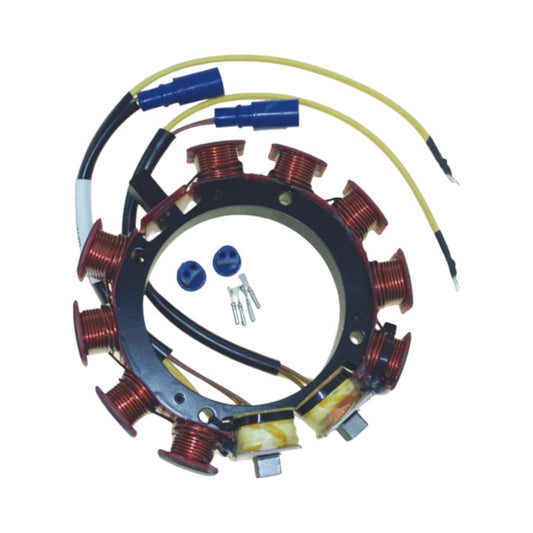 New CDI / Johnson & Evinrude 1985-1987 Stator 6/8 Cyl., 35 amp 200-300 HP Part # 173-3117