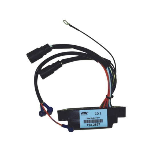 New CDI / Johnson & Evinrude 1985 Power Pack 3/6 Cyl. OEM # 113-2537