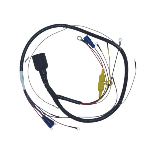 New CDI  Johnson & Evinrude 1985 Wiring Harness 6 Cyl. 150-235 HP Cross Flow Engines, Round Plug OEM # 413-6409