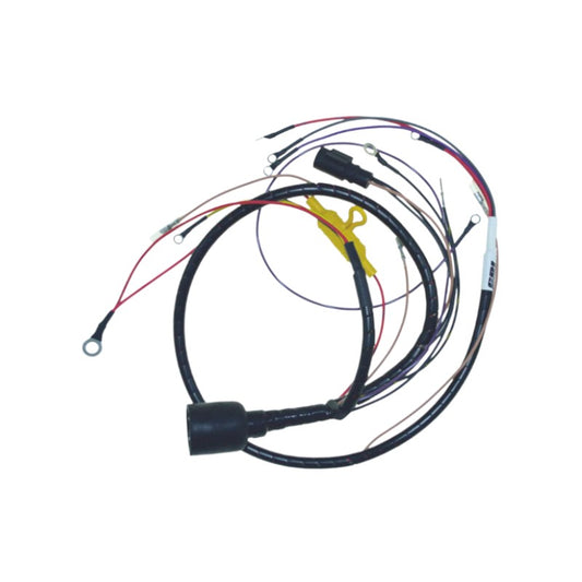 New CDI  Johnson & Evinrude 1988-1993 Wiring Harness 4 Cyl. 80-115 HP Cross Flow Engines, Round Plug OEM # 413-4004