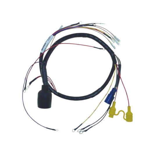 New CDI / Johnson & Evinrude 1989-1993 Wiring Harness 4 Cyl. 120-140 HP Loop Charged Engines w/ Quick Start & S.L.O.W., Round Plug OEM # 413-3284