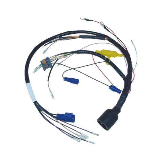 New CDI  Johnson & Evinrude 1991-1994 Wiring Harness 6 Cyl. 105-175 HP 60 Degree Engines, Round Plug w Quick Start & S.L.O.W. OEM # 413-4674