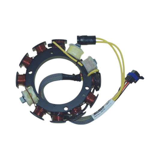 New CDI  Johnson & Evinrude 1991-2006 Stator 6 Cyl., 35 amp 60 Degree Engines 105-175 HP Part # 173-4981