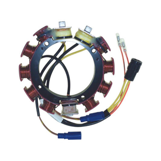 New CDI / Johnson & Evinrude 1993-2001 Stator 6/8 Cyl., 35 amp Loop Charged Engines w/ Quick Start & S.L.O.W. 185-300 HP  Part # 173-4643