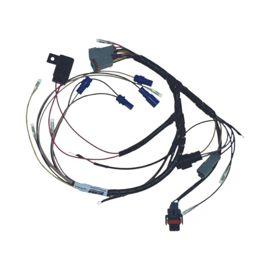 New CDI  Johnson & Evinrude 1996-1998 Wiring Harness 6 Cyl. 200-225 HP Loop Charged,Carbureted Engines, Deutsch Connectors w Quick Start & S.L.O.W. OEM # 413-6023