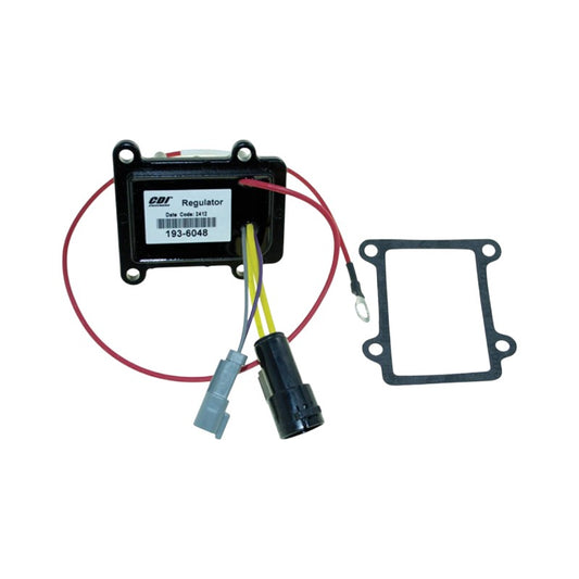New CDI  Johnson & Evinrude 90-175 HP 60° 35 Amp Outboard Rectifier Regulator Part # 193-6048