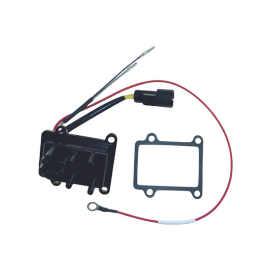 New CDI  Johnson & Evinrude Voltage Regulator 6 Cyl., 35 amp 60 Degree Engines Part # 193-4093