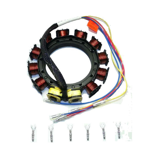 New CDI / Mercury & Mariner 1987-1995 70-90 HP 2/3/4 Cylinder 9 Amp Outboard Stator Part  # 174-8778K1