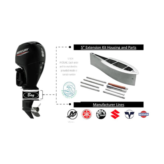 New Mercury 100-115HP 4-Stroke Outboard Extension Kit