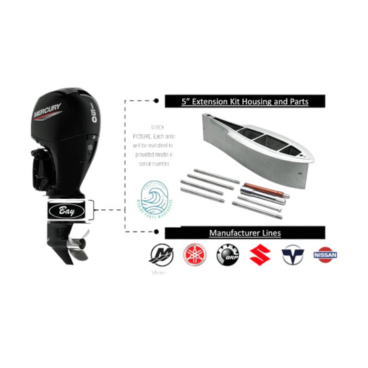 New Mercury 30- 50 HP Outboard Extension Kit