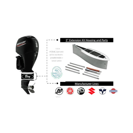 New Mercury  75-150 HP 4-Stroke Outboard Extension Kit