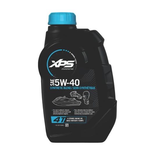 New OEM Johnson & Evinrude XPS Marine 10W40 Synthetic Outboard Blend Oil Part # 779440