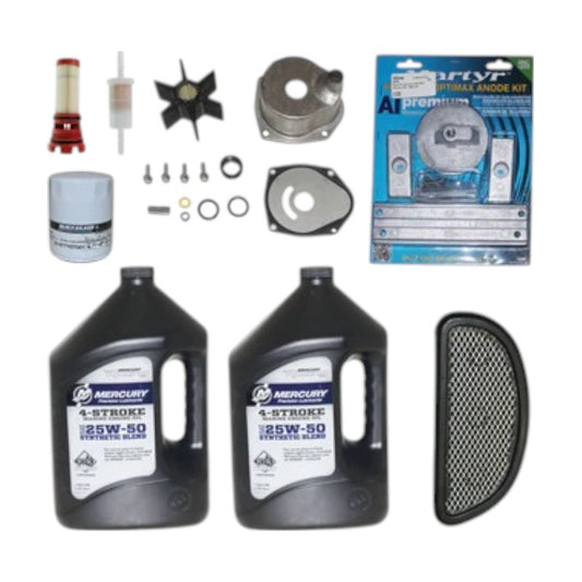 New OEM Mercury 100 Hour In-LIne 4 Cylinder Verado Service Kit
