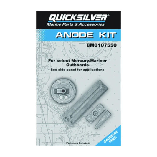 New OEM Quicksilver  Mercury Mariner Force Anode Kit OEM # 710-97-8M0107546