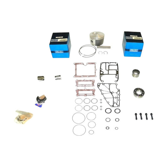New Outboard Powerhead Rebuild Kit - Johnson & Evinrude 40-60 HP 2-Cylinder (2004-2017)