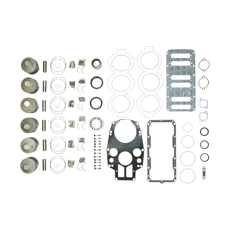 New Outboard Powerhead Rebuild Kit - Mercury & Mariner 225-300 HP 3.0/3.2L V6 ProXS DFI (2004-2017)