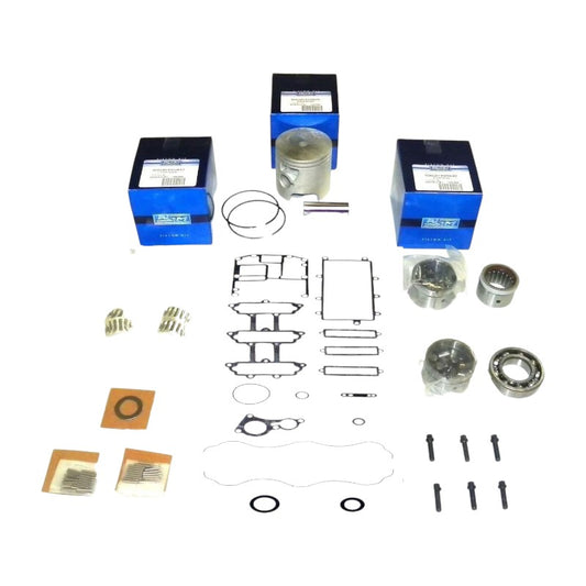 New Outboard Powerhead Rebuild Kit - Mercury & Mariner 75/90/115 HP 3-CYL 1.5L DFI/Optimax (2004 & Up)
