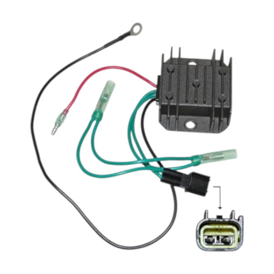 New Pro Marine _ Yamaha 1992-2000 75-115 HP Regulator _ Rectifier OEM # 6H0-81960-00-00