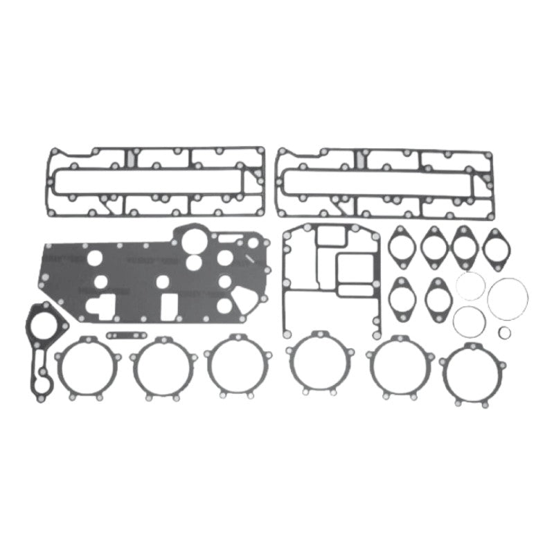 New Red-Rhino _ Mercury & Mariner 1987-2010 70-90 HP 3-CYL Outboard Powerhead Gasket Kit OEM # 27-43004A90
