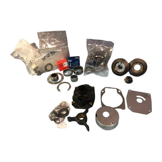 New Red Rhino / Johnson & Evinrude 1989-2005 40/48/50 HP 2-CYL 2-Stroke Gearcase Rebuild Kit