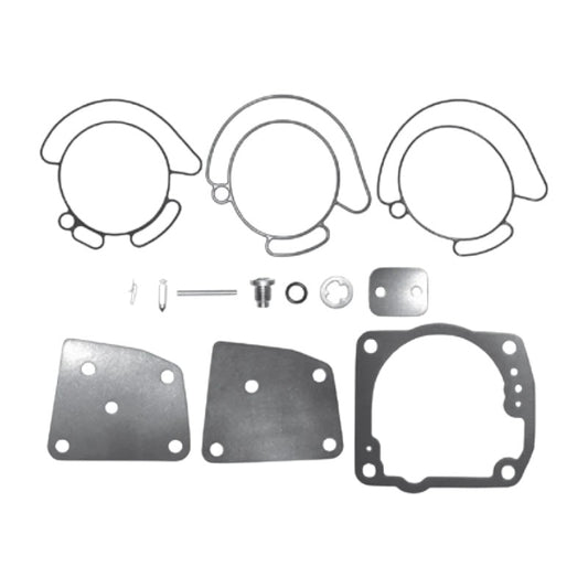New Red Rhino / Johnson & Evinrude Viton 4V/6V Cylinder Looper Carburetor Kit  OEM # 439079