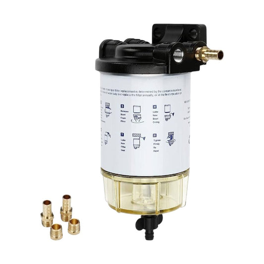New Red Rhino / Mercury & Mariner 10 Micron Fuel Water Separator Kit