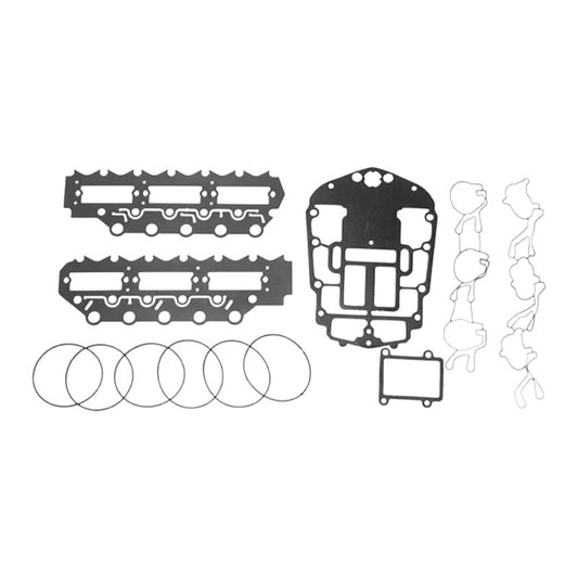 New Red Rhino _ Johnson & Evinrude 1991-2006 135-175 HP V6 Carbureted 60° Outboard Powerhead Gasket Set OEM # 0437155