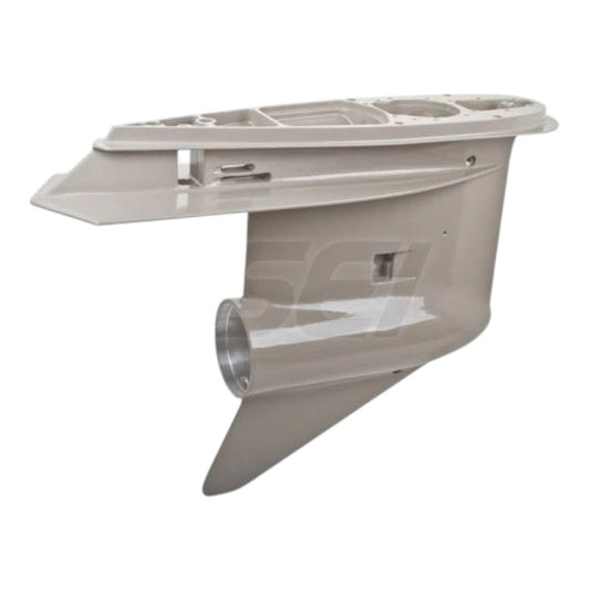 New SEI _ Johnson & Evinrude 1995 & Up V4 60° Looper Small Hub Lower Gearcase Housing (97-305-20K)